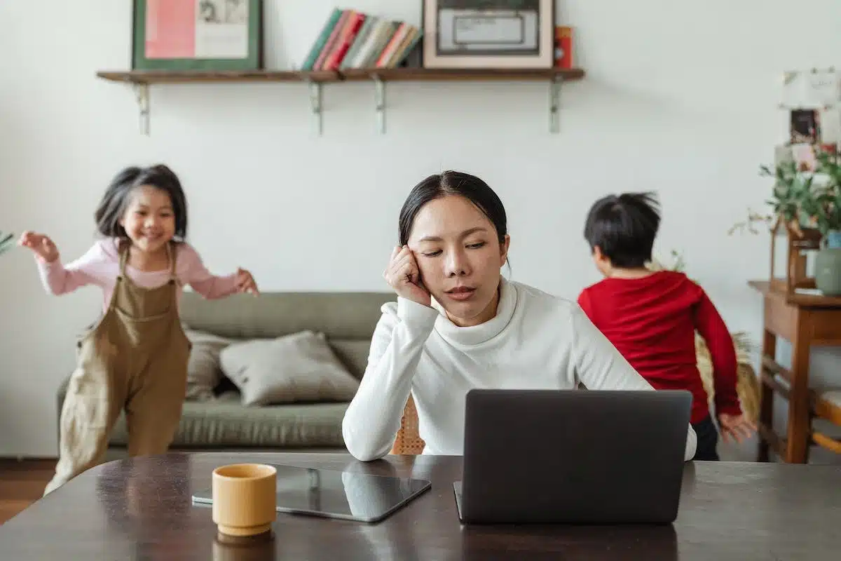 famille stressée