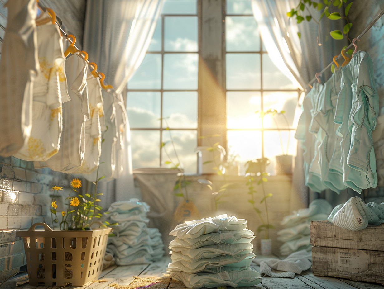 bébé  couches