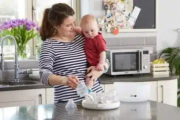 Comment stériliser la tétine au Micro-onde