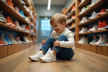 baskets enfant confortables
