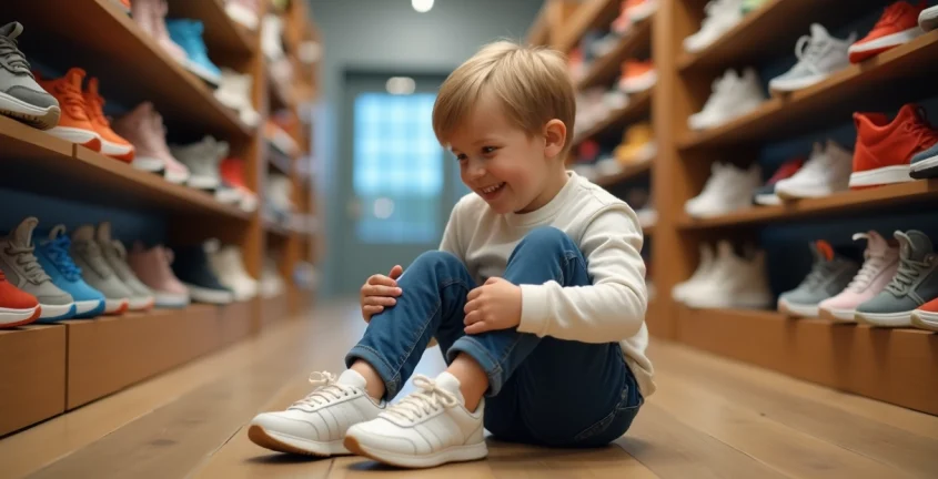 baskets enfant confortables