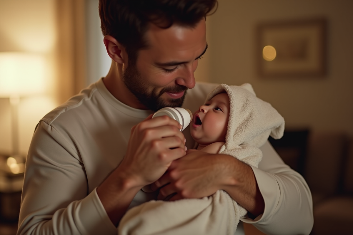 bébé bain
