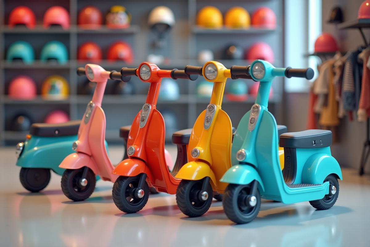 enfant trottinette